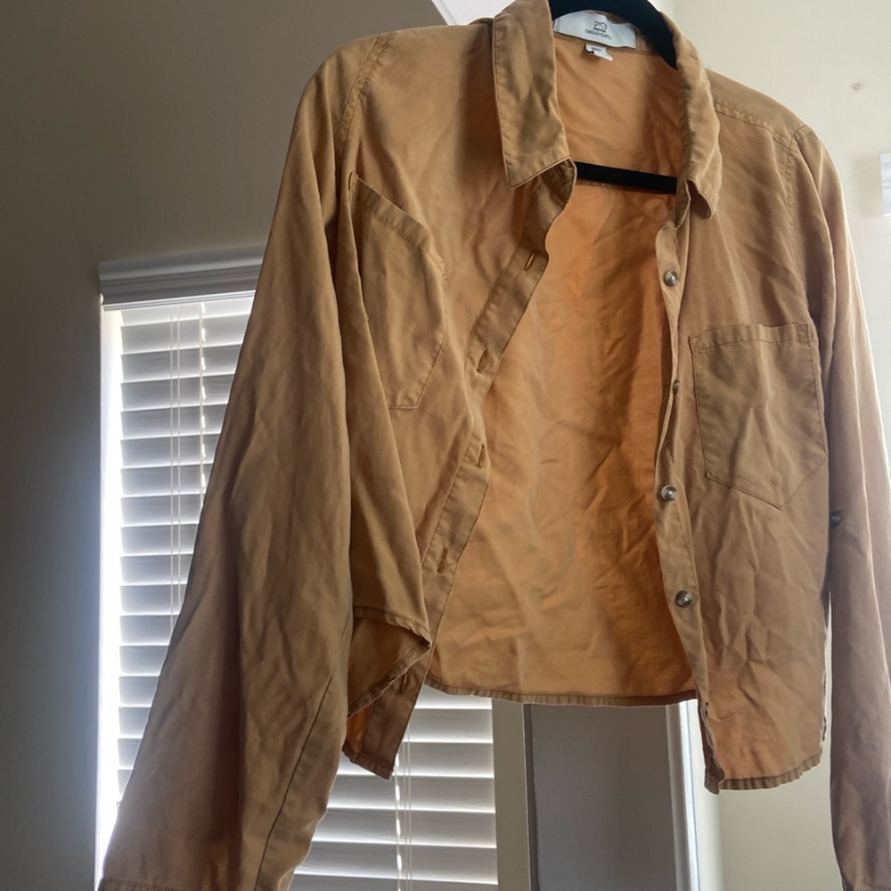 Thread + Supply Cropped Button Down